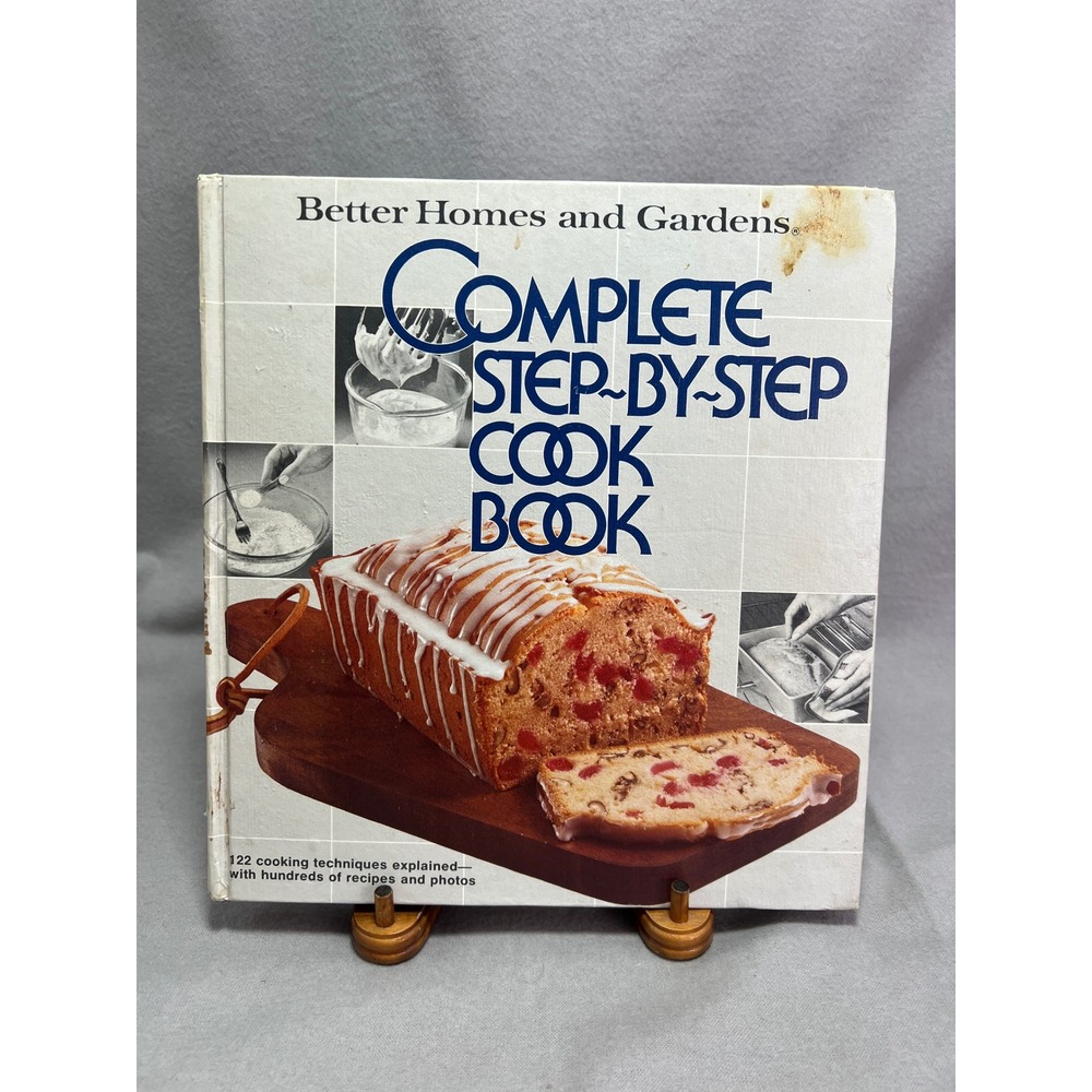 Better Homes and Gardens Complete Step-By-Step Cook Book‎ Hardcover Vintage 1979